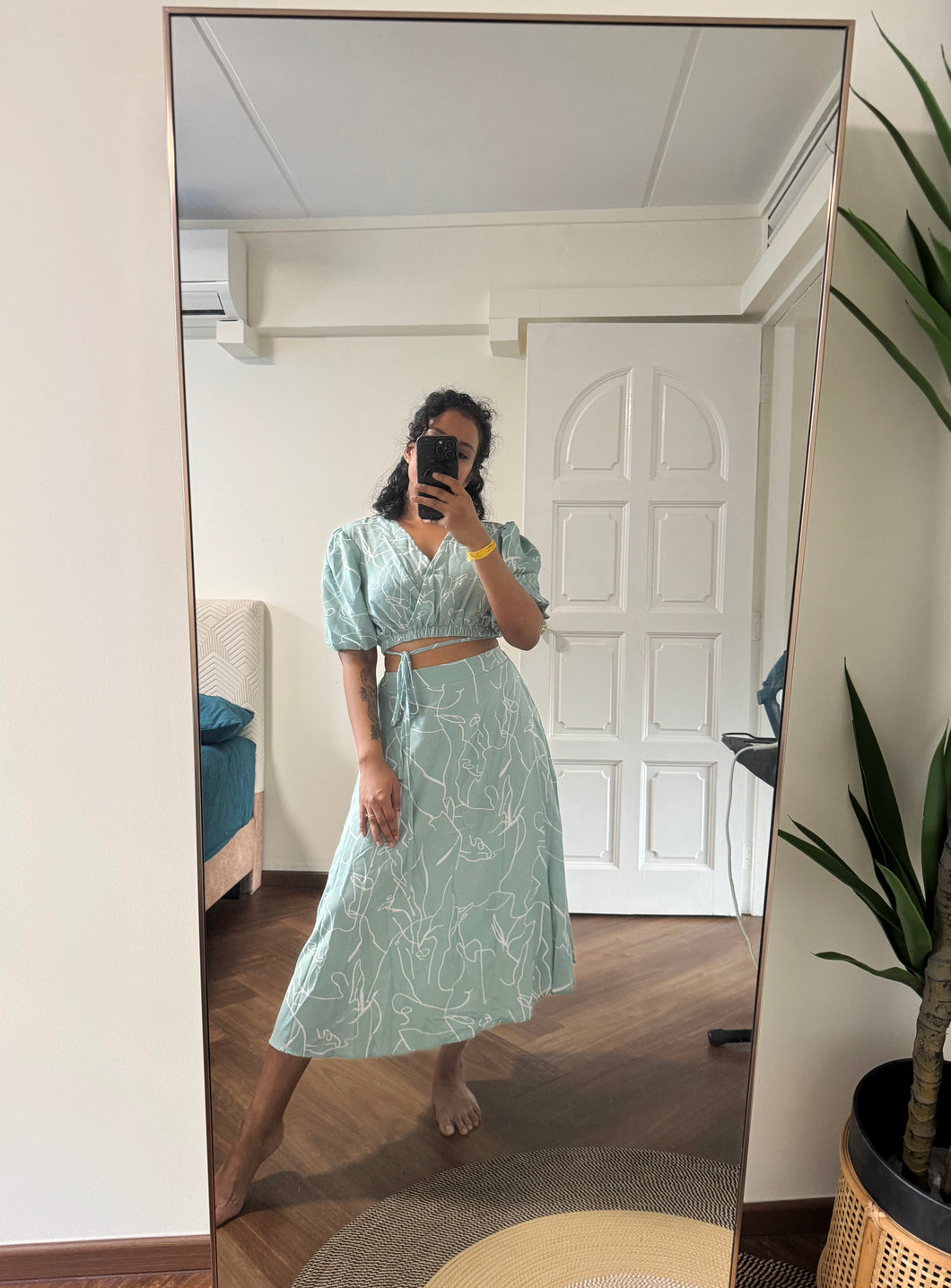 Two-piece Vacay Midi Dress