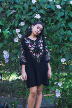 Embroidered Bohemian Shift Dress [BACKORDER]