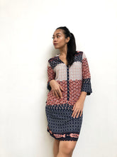 Printed Bohemian Shift Dress (BACKORDER)