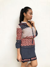 Printed Bohemian Shift Dress (BACKORDER)
