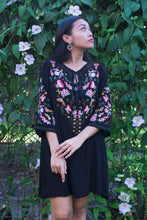Embroidered Bohemian Shift Dress [BACKORDER]