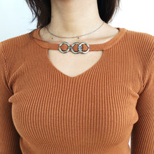Knitted Choker Top