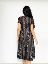 Lace Midi Swing Dress