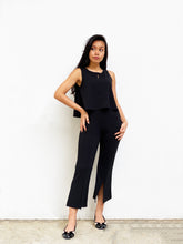 Sleeveless Two-Piece Suit
