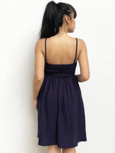 Embroidered Babydoll Sphag dress