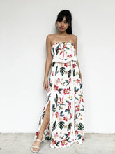 Lace Panelled Floral Maxi