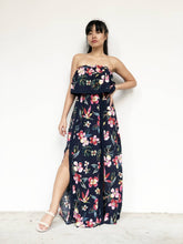 Lace Panelled Floral Maxi