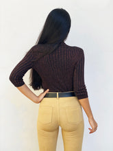 Shimmery Knitted Silk Top [BACKORDER]