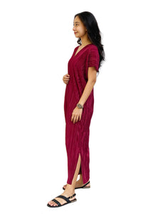 Pleated Kaftan Midi [BACKORDER]