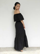 Eyelet Lace Off-Shoulder Maxi Dress