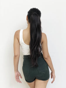 Lace-up Cropped Tank