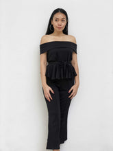 Two-Piece Peplum Jumpsuit