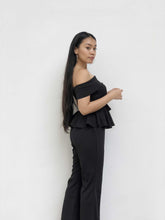Two-Piece Peplum Jumpsuit