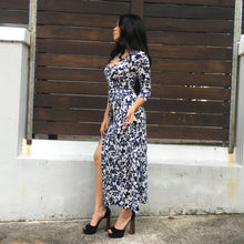 Floral Maxi/Midi Wrap Dress
