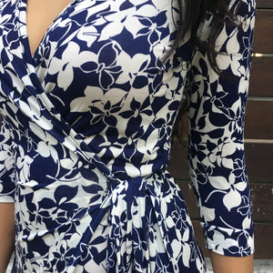 Floral Maxi/Midi Wrap Dress