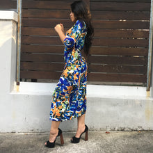 Floral Maxi/Midi Wrap Dress
