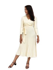 Pleated Waist-Tie Midi [BACKORDER]
