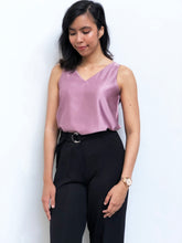 Metallic Sleeveless Top