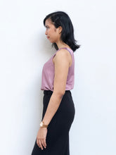 Metallic Sleeveless Top