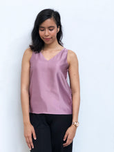 Metallic Sleeveless Top