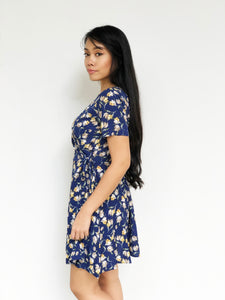 Floral Printed Wrap Dress