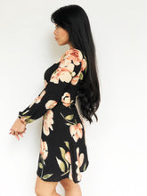 Summer Floral Print Wrap Dress