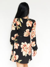 Summer Floral Print Wrap Dress