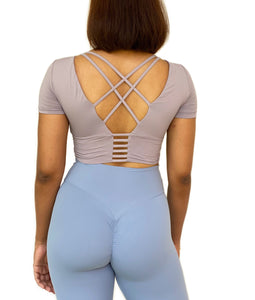 Crossed Back Top
