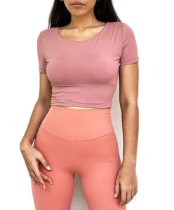 Crossed Back Top
