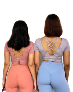 Crossed Back Top