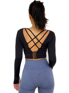 Crossed Back Top