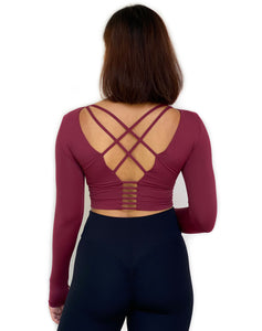 Crossed Back Top