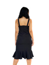 Mermaid Hem Midi Dress [Premium]