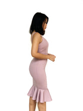 Mermaid Hem Midi Dress [Premium]