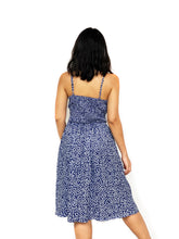 Ribbon-Tie Midi Dress