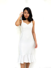 Mermaid Hem Midi Dress [Premium]