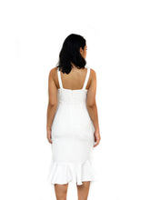Mermaid Hem Midi Dress [Premium]