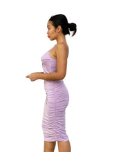 Knotted Ruched Midi Dress [BACKORDER]