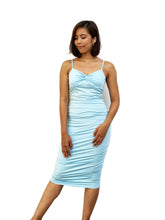 Knotted Ruched Midi Dress [BACKORDER]