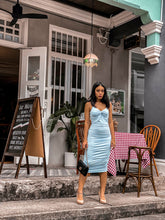 Knotted Ruched Midi Dress [BACKORDER]