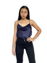Cowl Satin Top