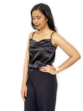 Cowl Satin Top