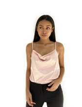 Cowl Satin Top