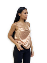 Cowl Satin Top