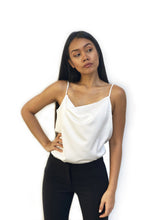 Cowl Satin Top