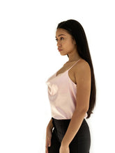 Cowl Satin Top