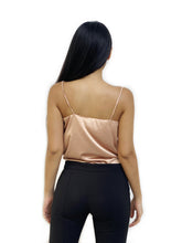 Cowl Satin Top