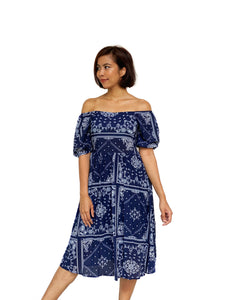 Paisley Printed Two-Way Midi [BACKORDER]