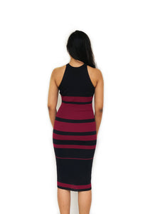 Racer Knitted Midi