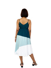 Colourblock Pleated Midi [Premium] [BACKORDER]